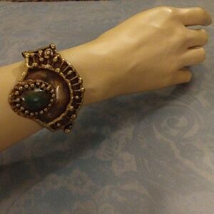 Vintage PAL KEPENYES Bracelet with Stone Signed